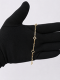 ✨ Clover Paperclip Bracelet ✨