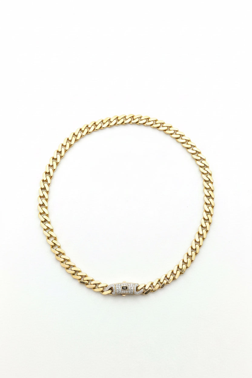 Chain Monaco 14K Gold