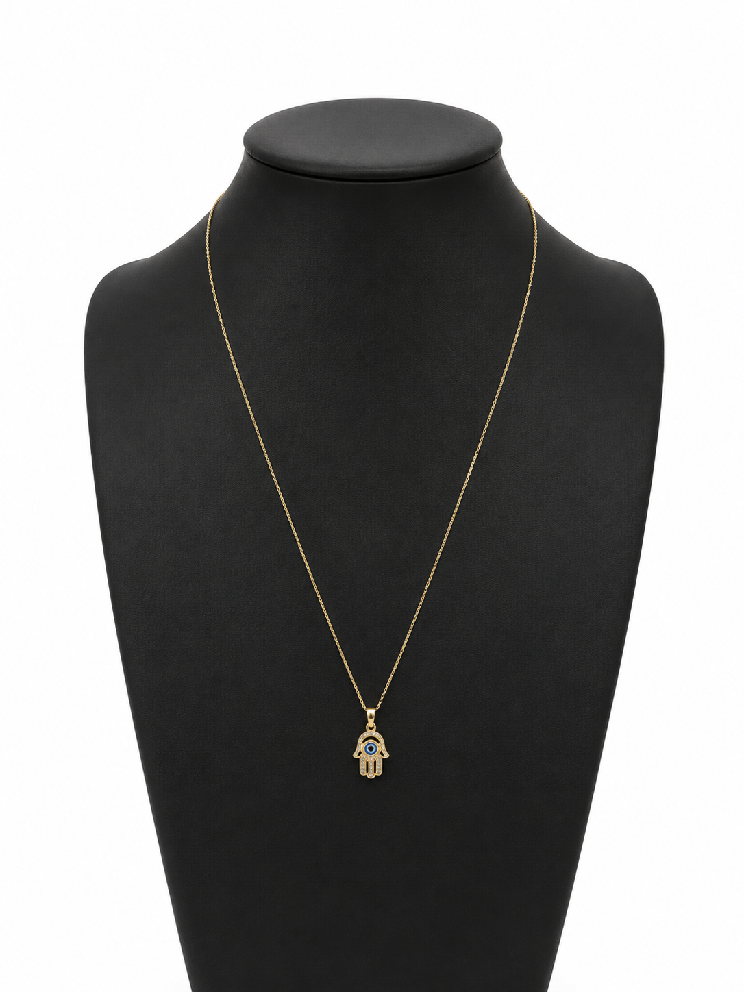 Hamsa Evil Eye Necklace