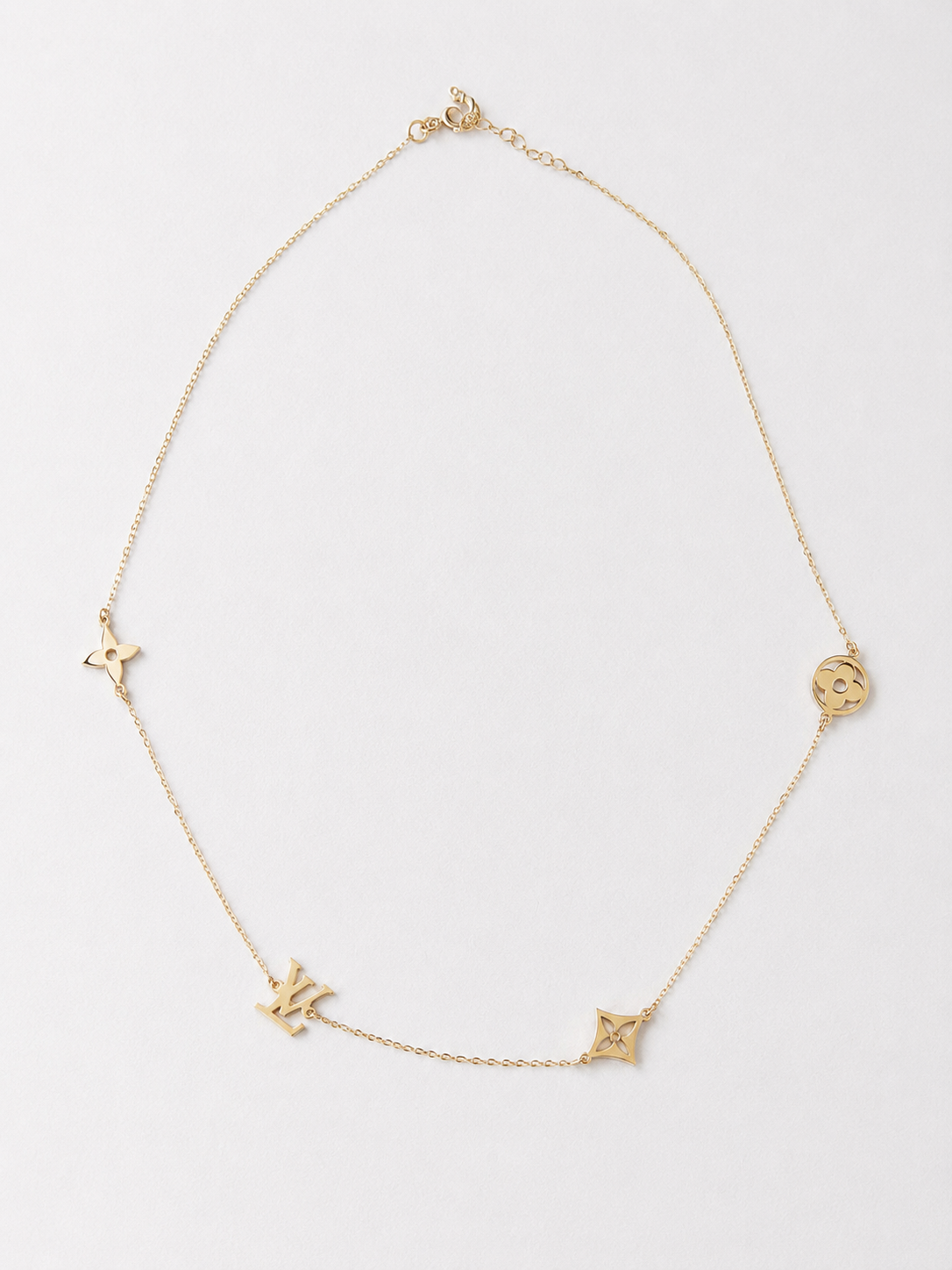 14K Gold Charm Necklace