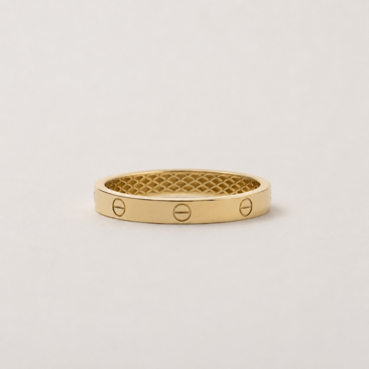 Classic Screw Band Ring