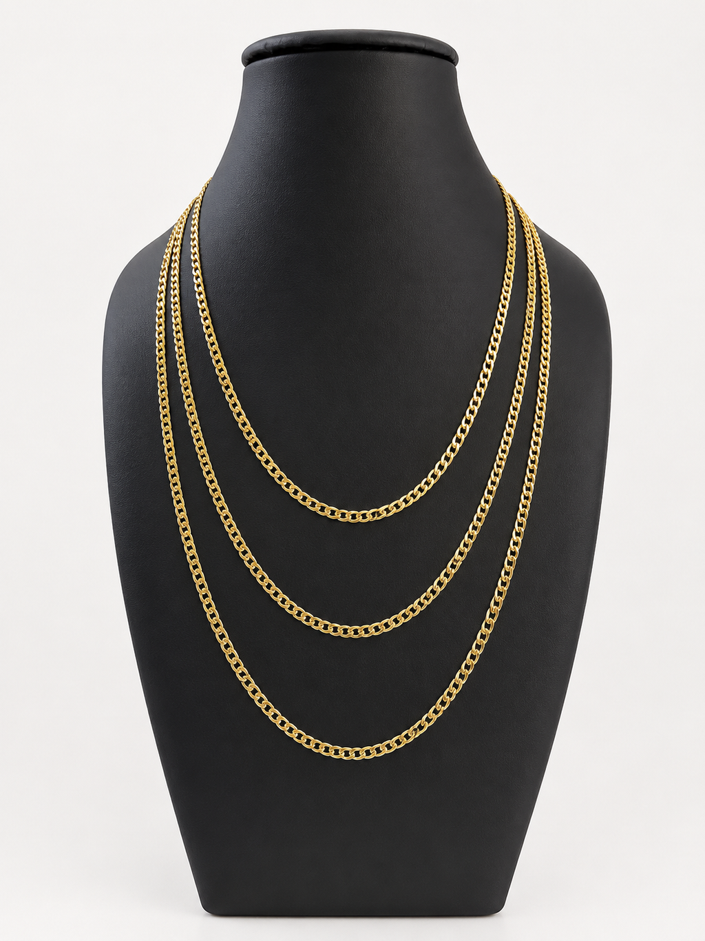 Cuban Link Diamond-Cut Chain 14K Gold