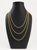 Cuban Link Diamond-Cut Chain 14K Gold