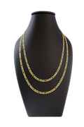 Figaro Chain – 14K Gold 3mm