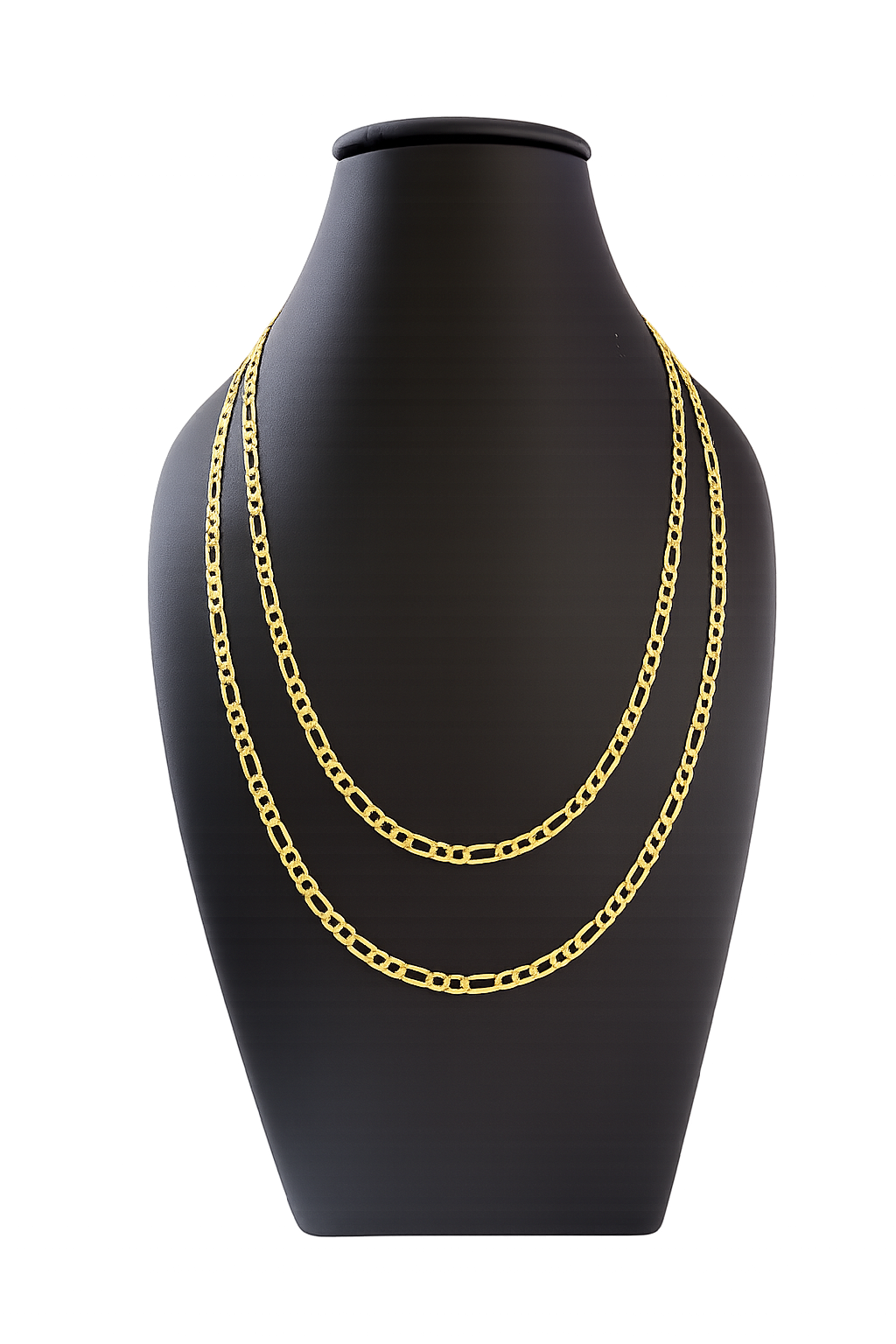 Figaro Chain – 14K Gold 3mm
