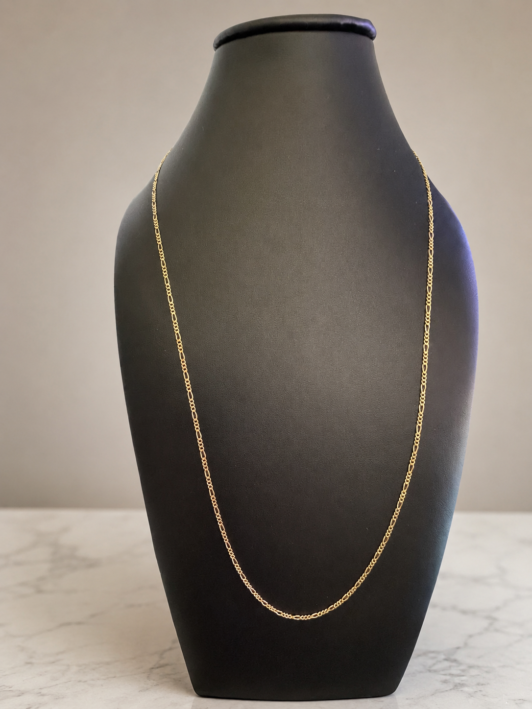 Cadena Fígaro Sólida 2mm– 24”