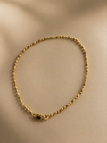 14K Gold Barrel Bead Set