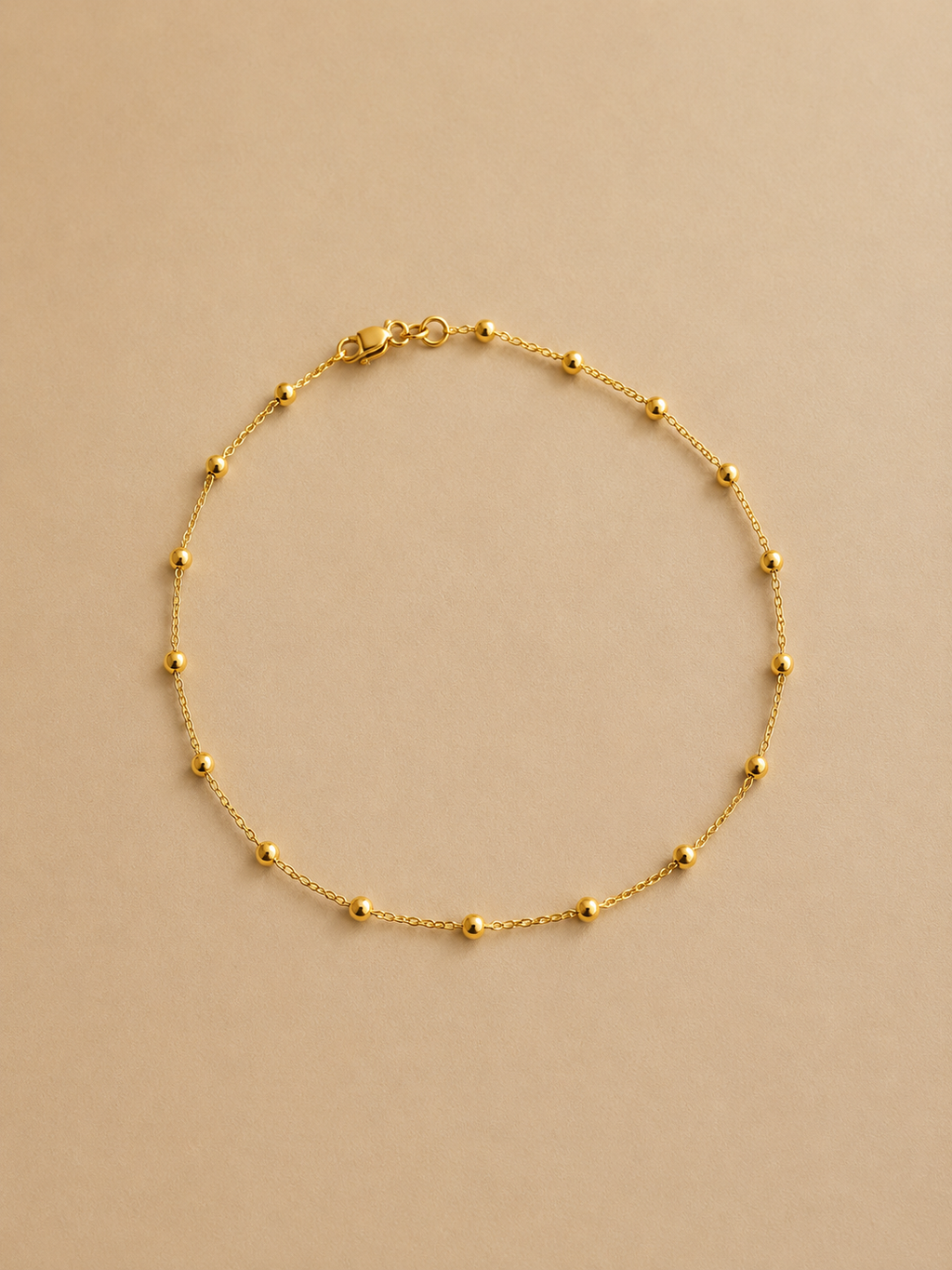 14K Gold Bead Set