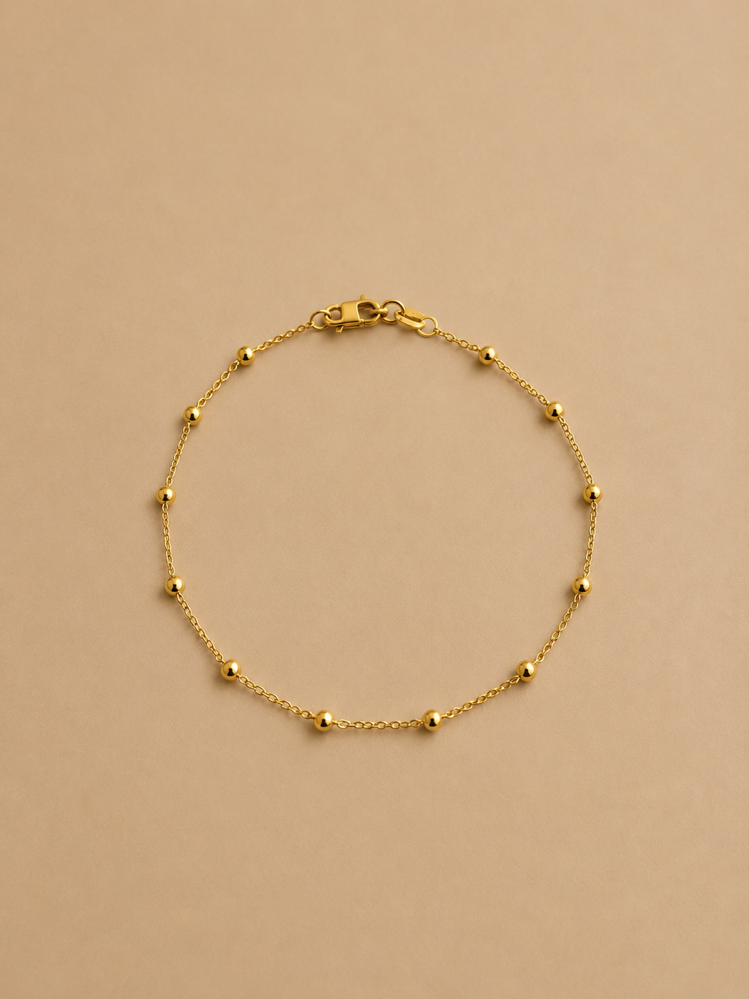 14K Gold Bead Set