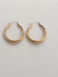 Hollow Hoop Earrings