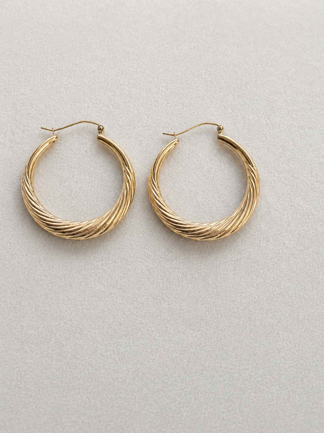 Hollow Hoop Earrings