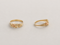 14K Gold Nugget Ring
