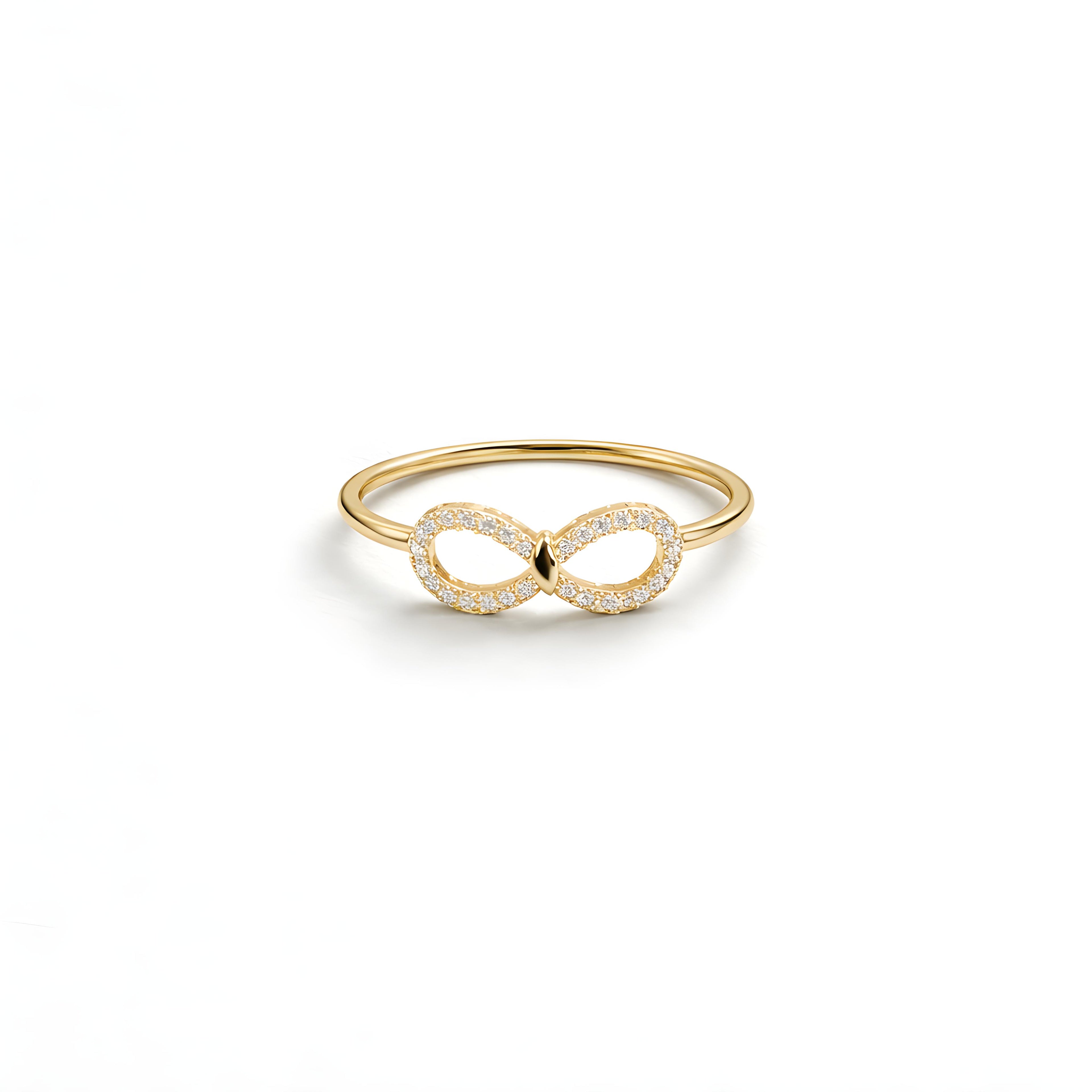 Infinity Zirconia Ring