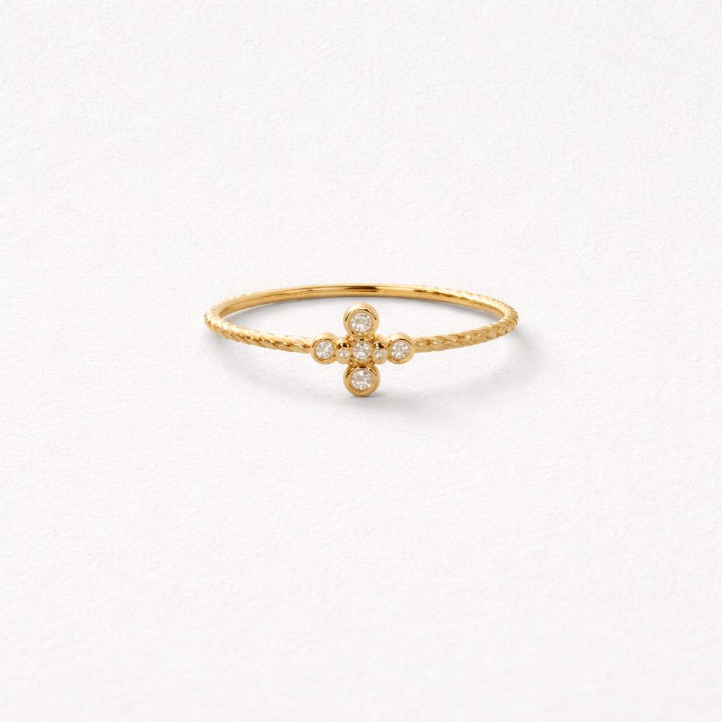 ✨ Sparkle Cross Ring ✨