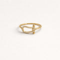 Modern 14K Gold Ring