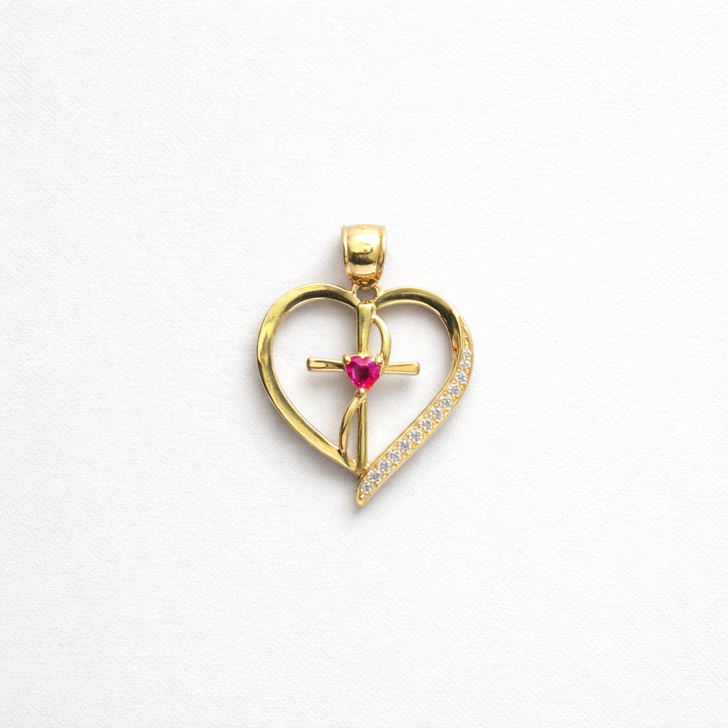 ✨ Faith & Love Heart Pendant ✨