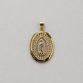 Virgen de Guadalupe Tricolor Pendent